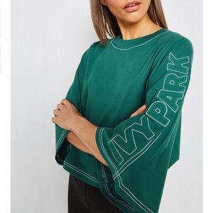💚EUC💚 Ivy Park Stab Stitch Kimono Top